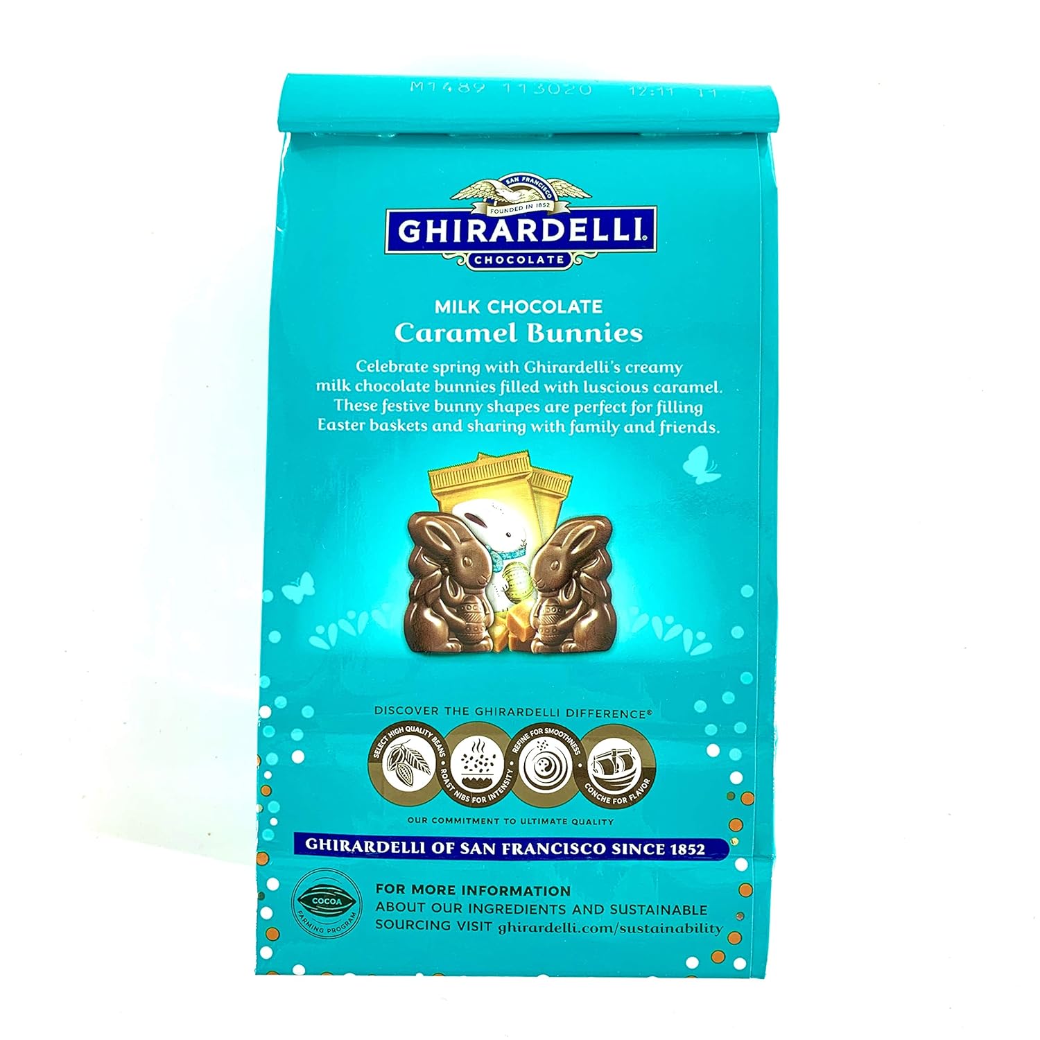 Bundle Pack of Ghirardelli Milk Chocolate Caramel Bunnies