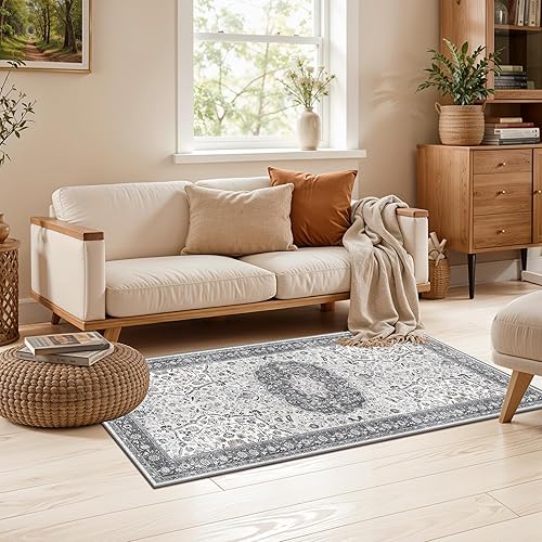 Miniatura 616 de Alfombra lavable para pasillo y de cocina, alfombra de entrada, vintage, suave para el suelo, alfombra antideslizante para interiores, para baño