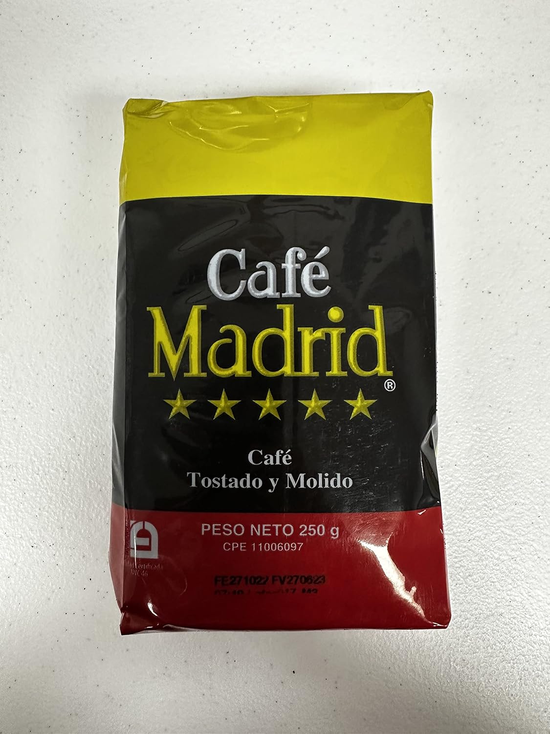 Cafe Madrid Grounded and Toasted Venezuelan Coffee 250g (2 Pack)