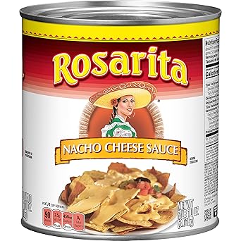 Rosarita Nacho Cheese Sauce, 106 Oz. (Pack of 6)