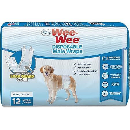 petco male dog wraps
