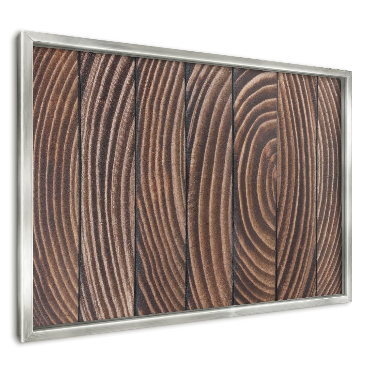 Panel Magnético 60x40 cm | Marco Plateado | Estructura De Madera | Montaje Fácil | Pizarra de Pared | Para Restaurante y Bar | Expositor para Menú, Ofertas del Día