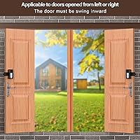 Vista 6 de Actualización de soporte antirrobo para timbre de video, no bloquea el sensor de movimiento del timbre, soporte de montaje sin taladro