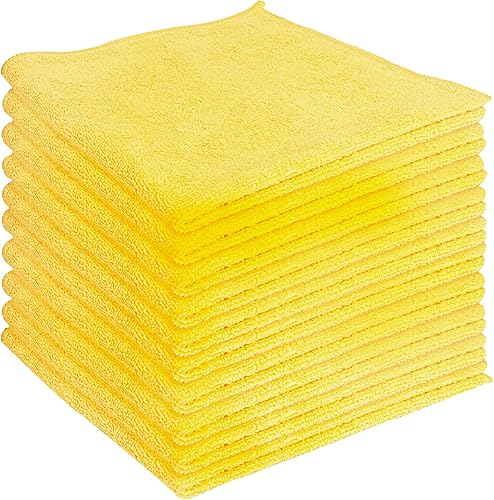 The Rag Factory - Paño de limpieza de microfibra sin costuras de doble cara, toalla de microfibra multiusos, paño de microfibra para limpieza sin