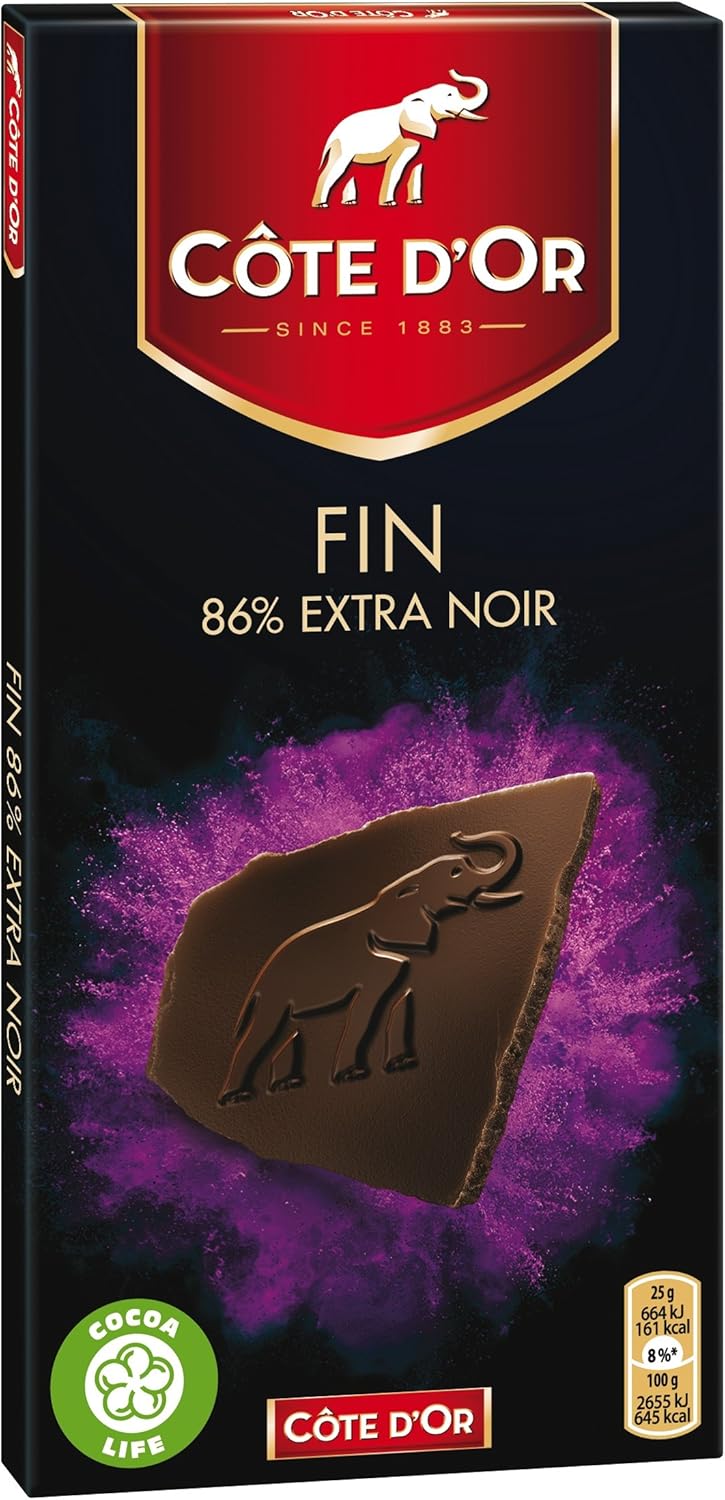 Côte D'Or Chocolate Côte D'Or Chocolate Bar Extra Intense Dark 86