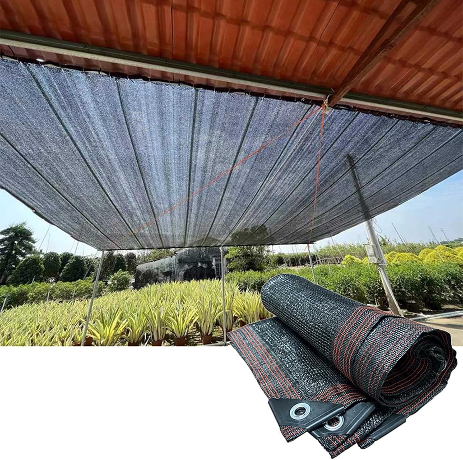 Shade Cloth Canopy Black Sun Shade Sail 5x7m,8x12m,3x5m