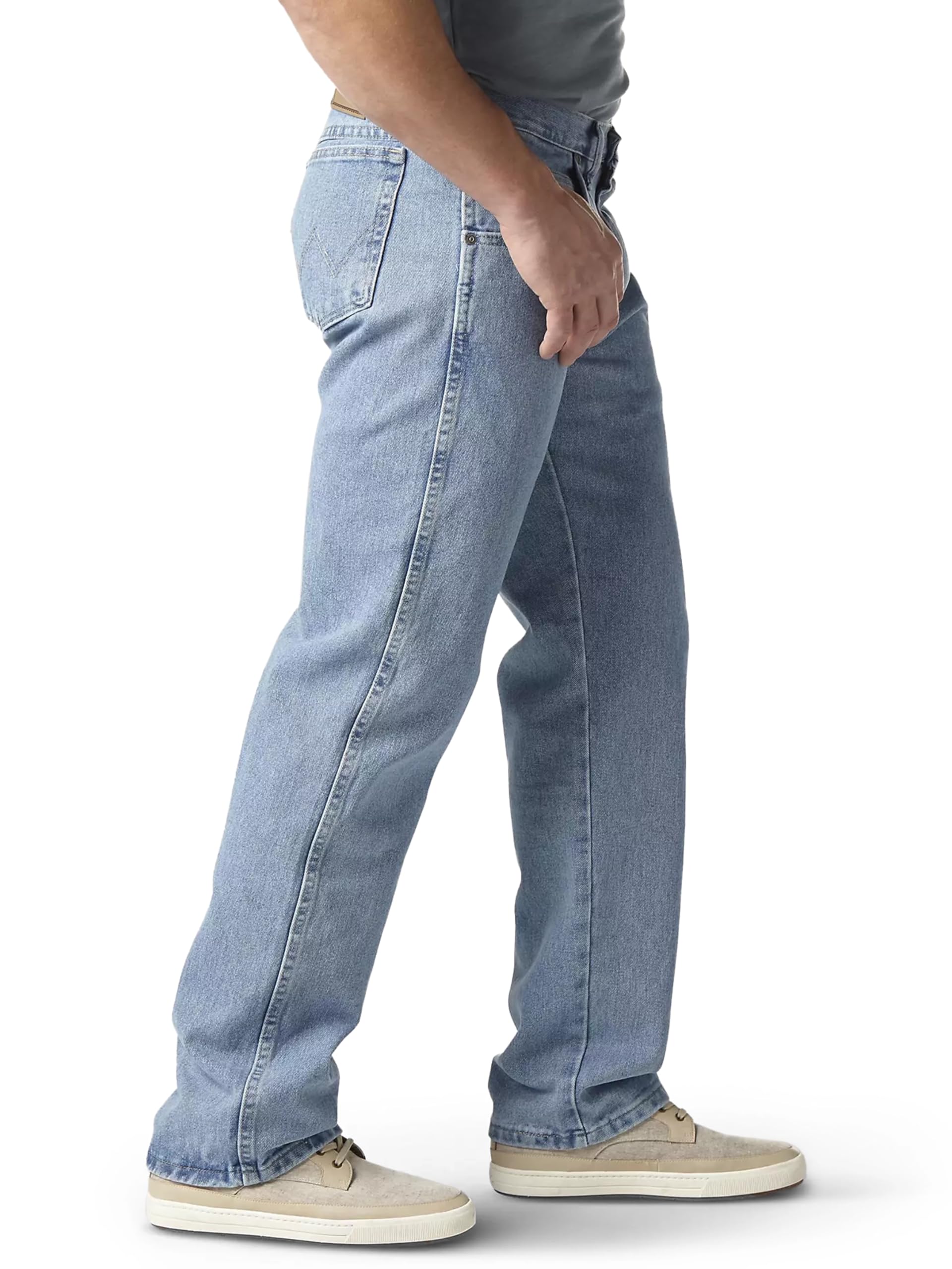 Wrangler 35001ait - Jeans de Ajuste Relajado Hombre