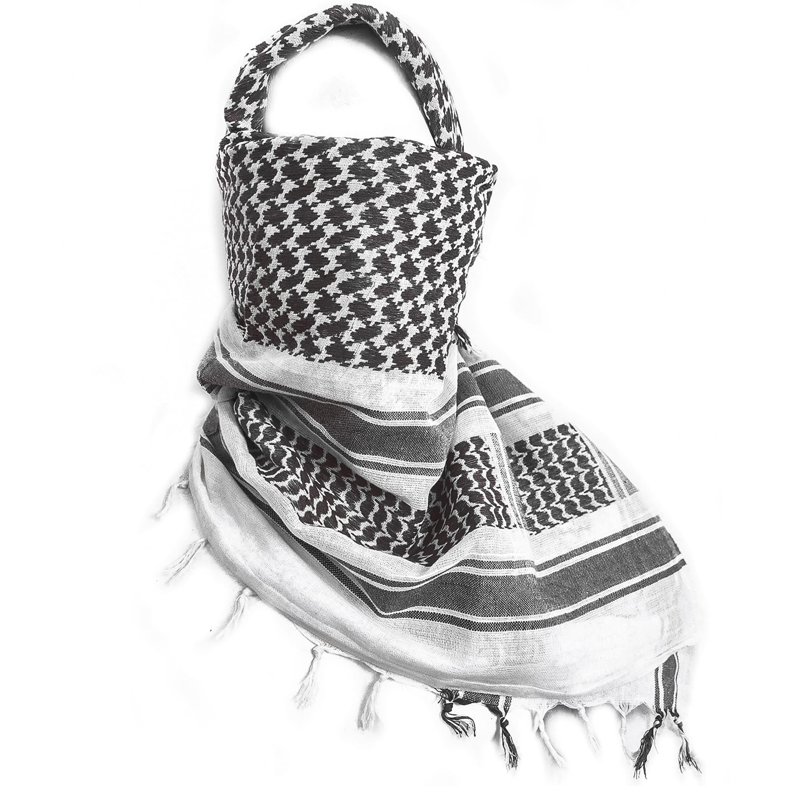 Clara Leather Jackets Cotton Shemagh Tactical Military Scarf Palestine Scarf ...