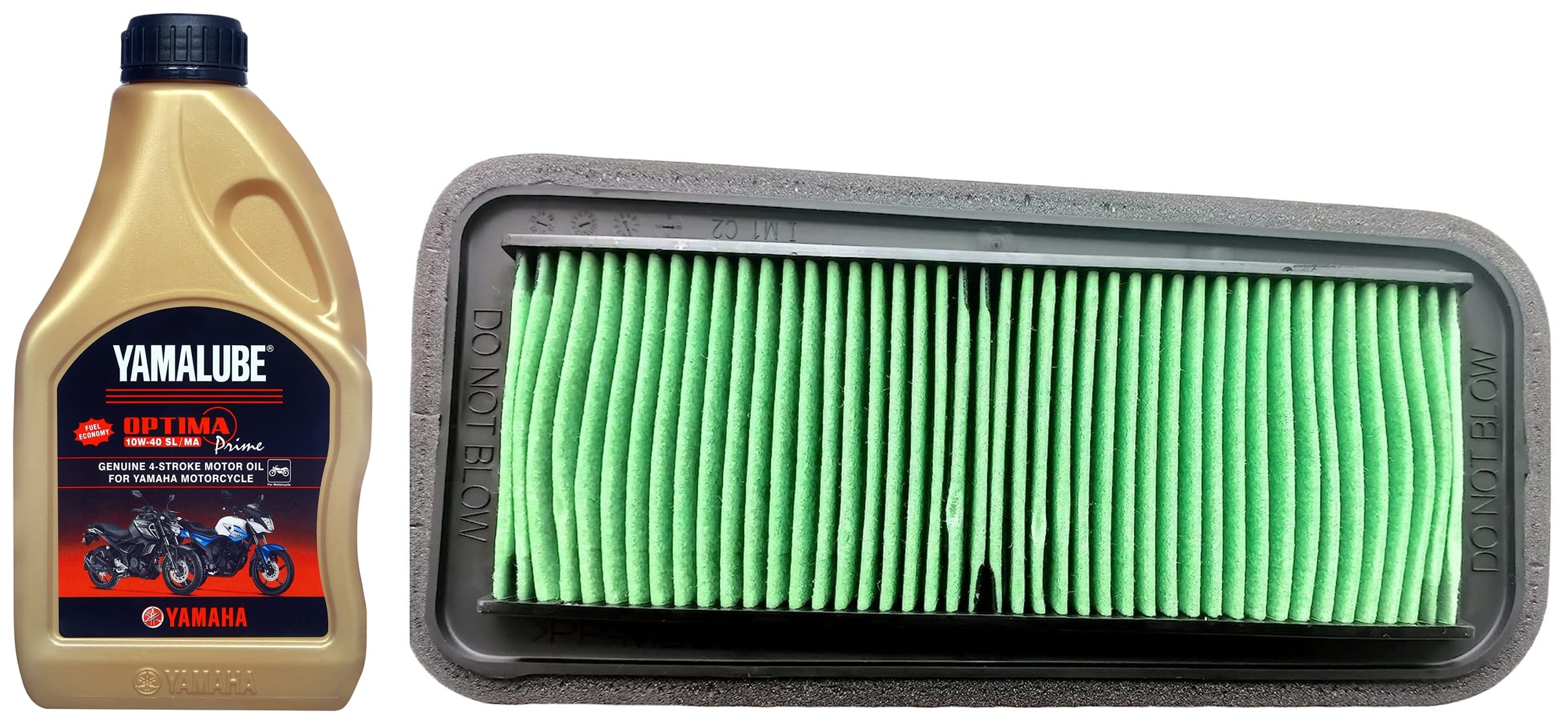 YAMAHA Yamalube Optima Prime Engine Oil & Air Filter/Cleaner Element Assy