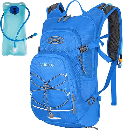 Miniatura 1 de LARIPOP Mochila de hidratación para senderismo, bolsa de agua para correr, senderismo, ciclismo, carrera, maratón, para mujeres y hombres, regalos
