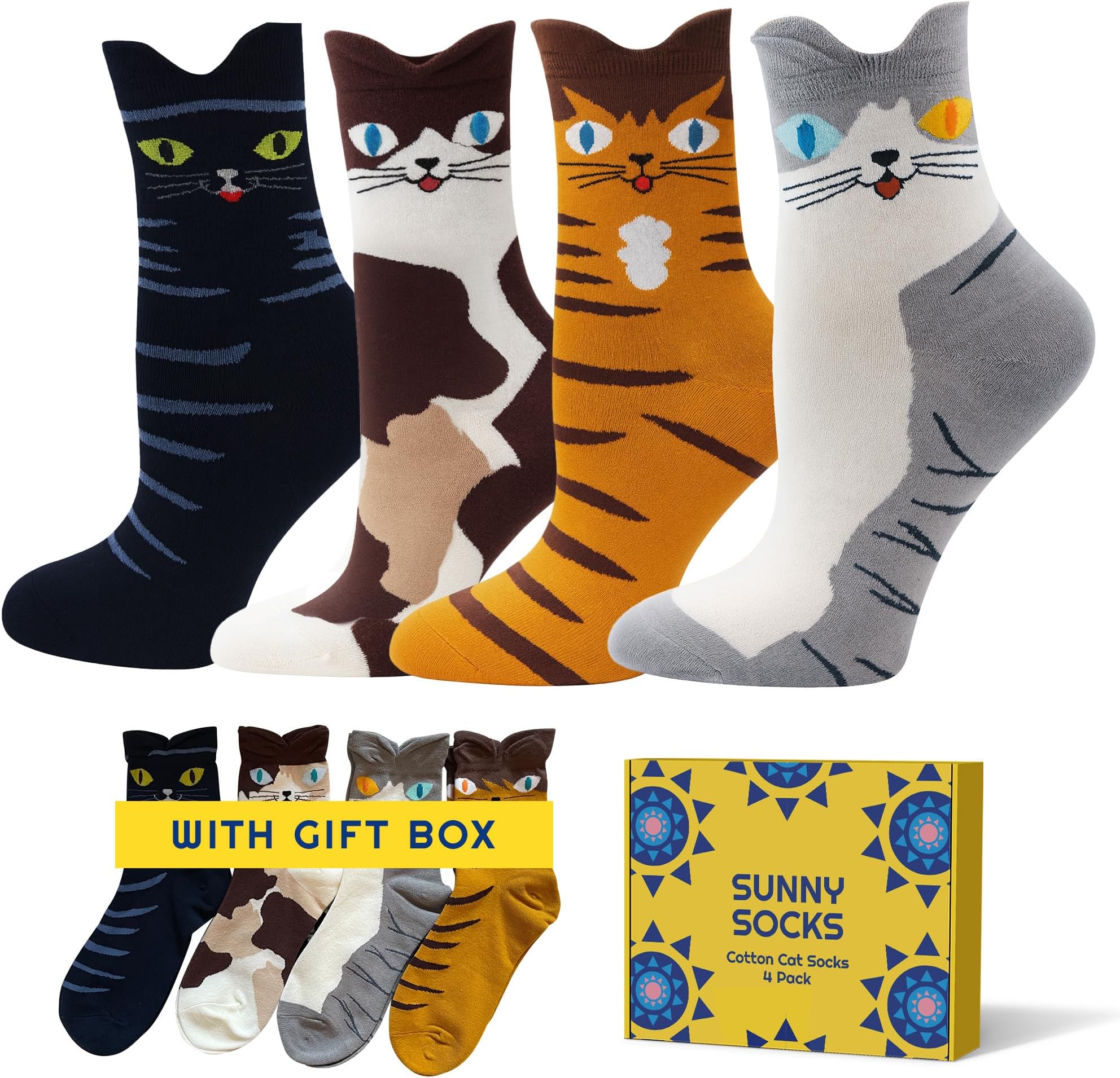 Women Socks – 5 Pairs Winter Women Sock with Cute Dog Print, Warm, Soft & Breathable Nordic Style for Ladies, Ideal for Christmas, Birthdays & Holidays