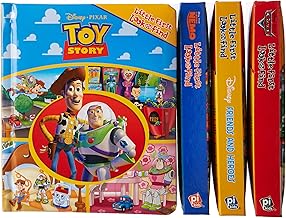 Disney Pixar 4-Book Little First Look and Find Activity Set (Vinyl Bag)