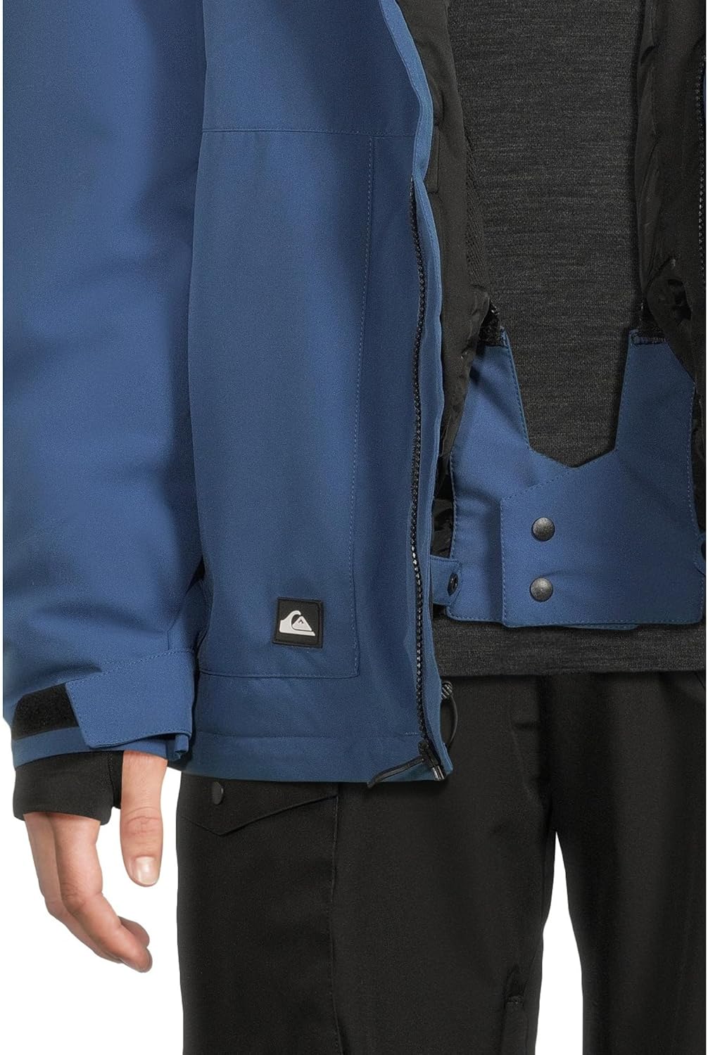 Quiksilver mens Mission Solid Snow Jacket