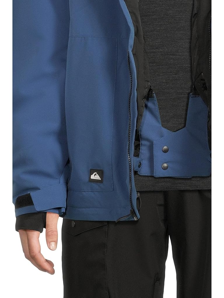 Navy Quiksilver Mission Solid Snow Jacket
