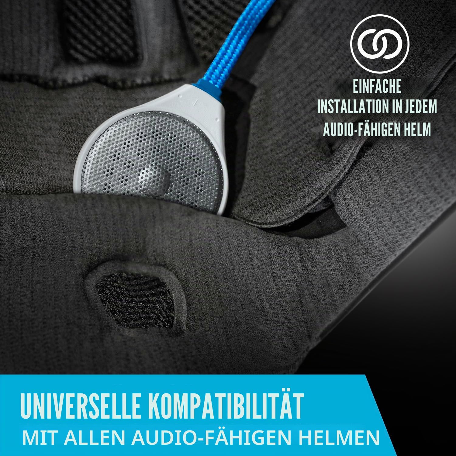WildHorn Outfitters Alta Drahtloser Bluetooth-Helm Drop-In-Kopfhörer - HD-Lautsprecher Kompatibel mit jedem Audio-Ready-Ski/Snowboard-Helm 3-Tasten-handschuhfreundliche