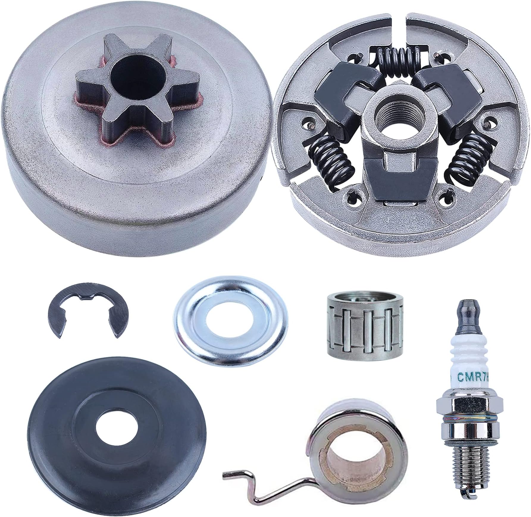 Kit Rondella Frizione E Cuscinetto Per Motoseghe STIHL MS170-MS250 - Include E-Clip E Rullino - Foto 9