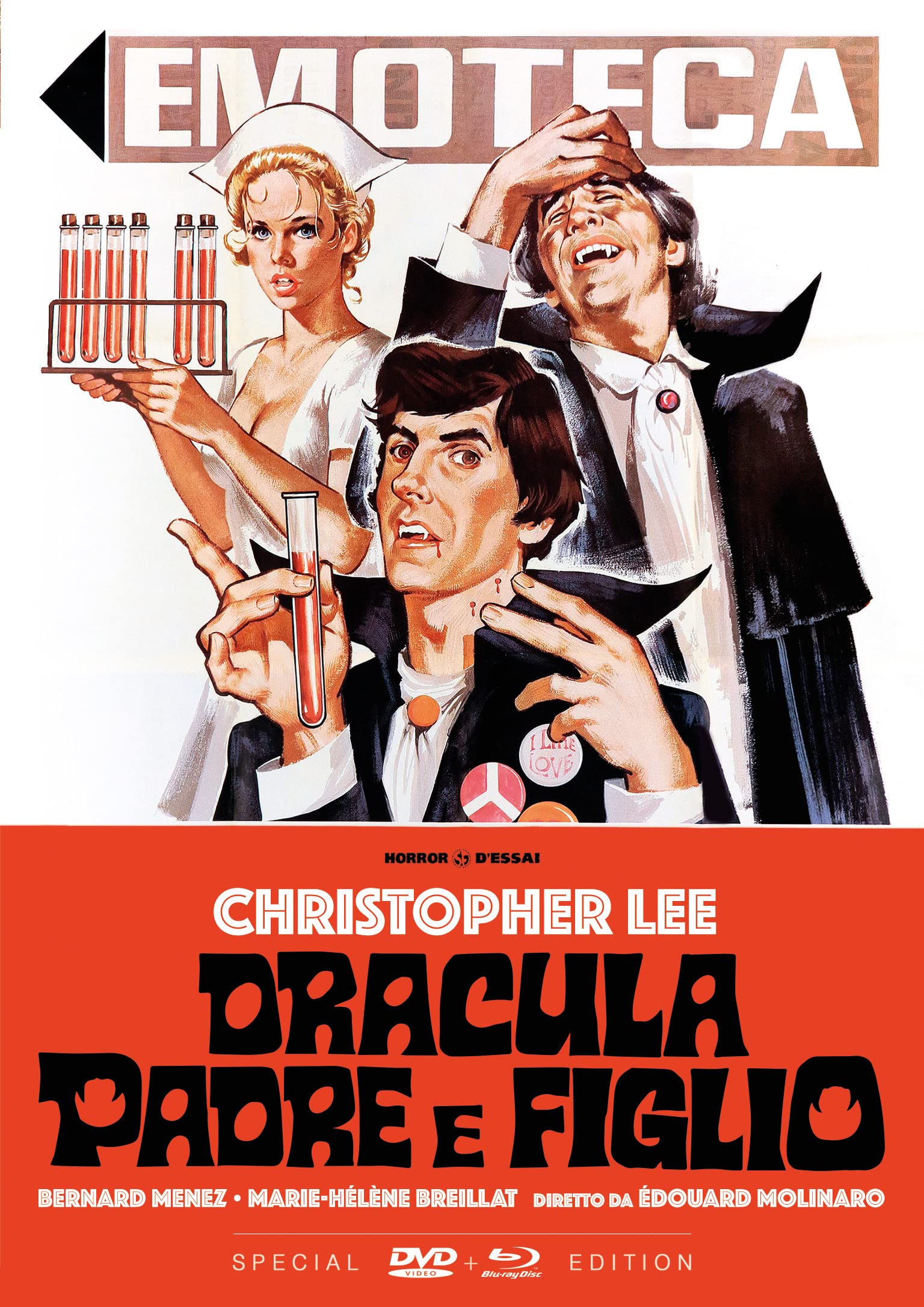 Dracula Padre E Figlio en formato Blu-Ray ideal para noches de cine gótico