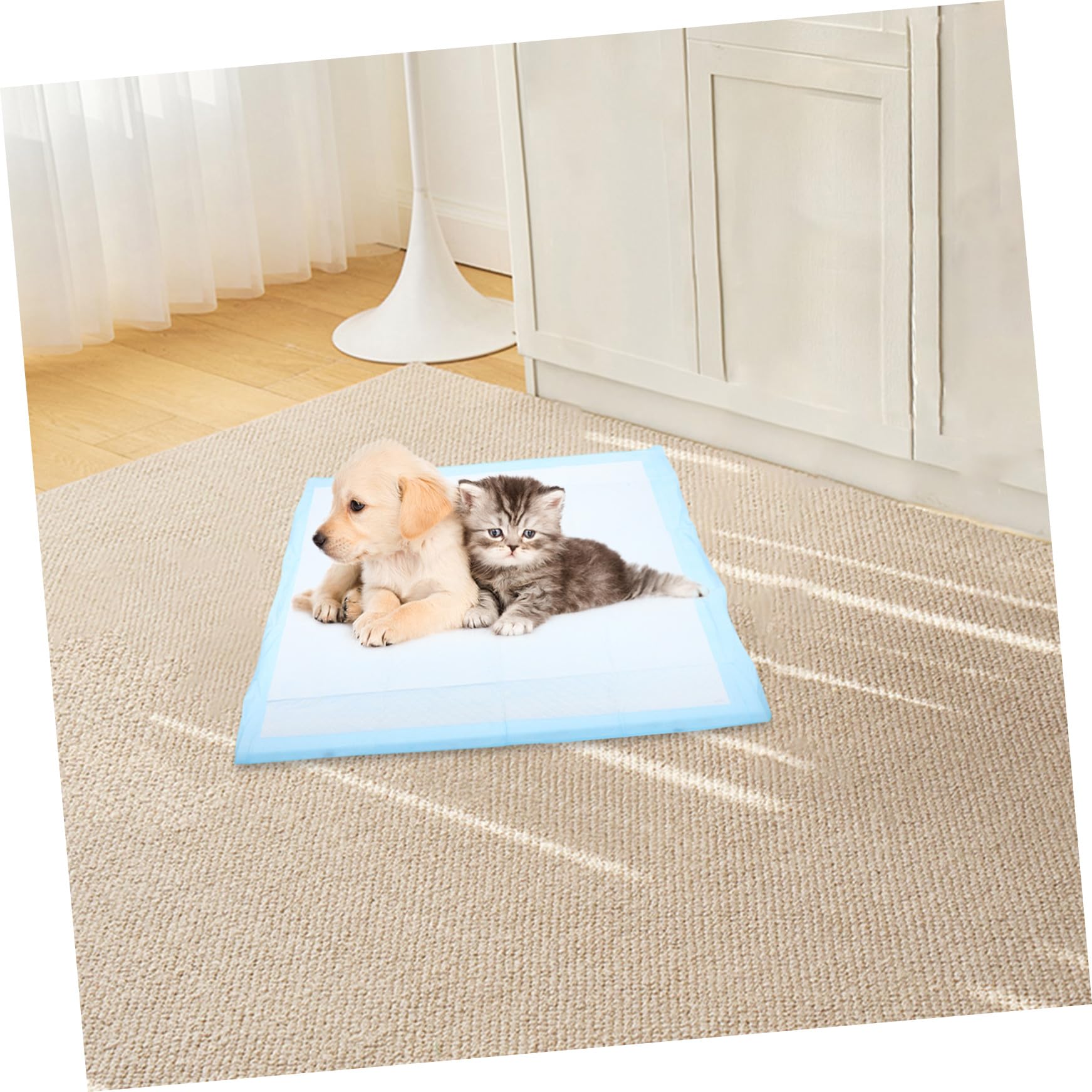 Angoily Empapadores para Entrenamiento De Cachorros Ultra Absorbentes y Desechables para Mascotas Interiores y Viajes Neutralizador De Olores Pack De Unidades