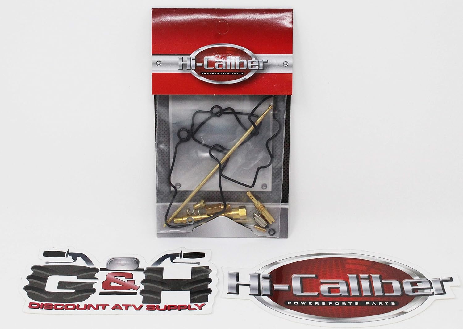 Hi-Caliber Powersports Parts Carburetor Carb Rebuild Kit for 2006-2009 Honda TRX 450R & 2012-2014 TRX 450ER Sportrax ATVs 450 R ER