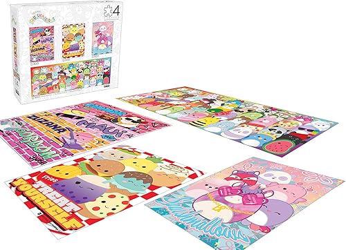Miniatura 4 de Buffalo Games - Squishmallows - Paquete de fiesta Squishmallow - Multipack para adultos rompecabezas desafiante perfecto para noches de juego -