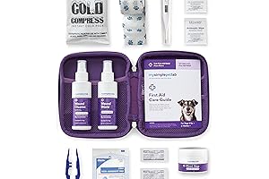 MySimplePetLab Dog First Aid Kit: Emergency Medical Supplies for Pet Travel