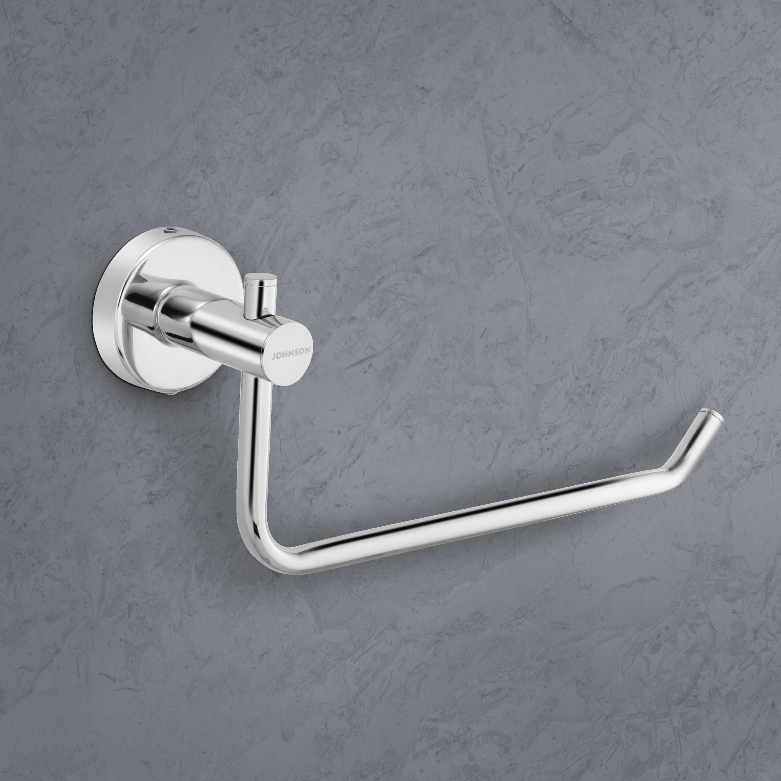Johnson Bathrooms Alpha SS304 Towel Hanger for Kitchen | Napkin Holder for Wash Basin | 304 Grade Stainless Steel Hand Towel Hanger | Chrome Colour | T1551CAMZ | 1 Year Warranty