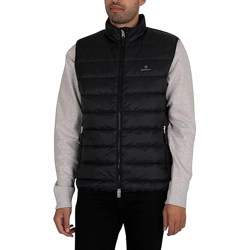GANT The Light Down Gilet Body Warmer XXX Large Black