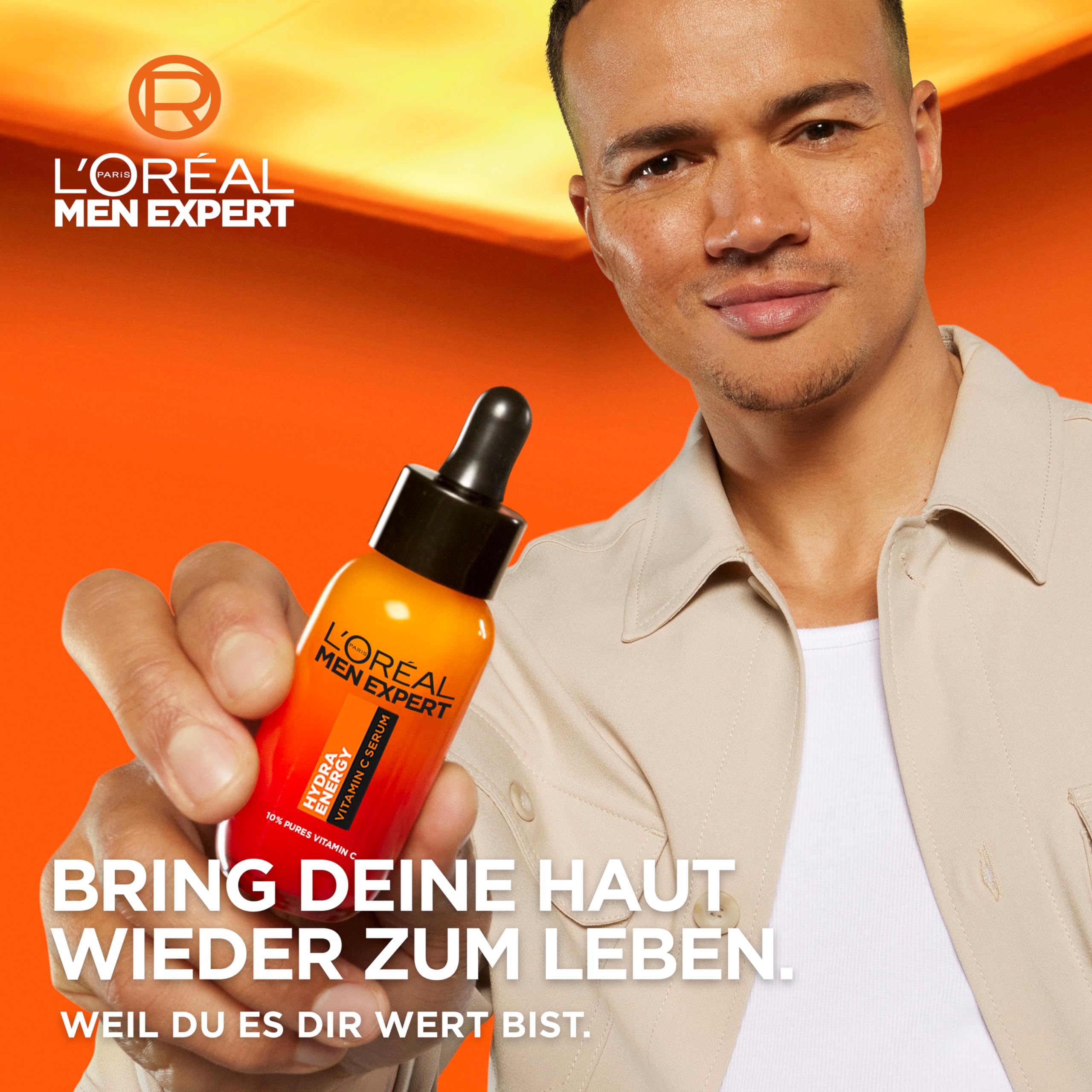 L'Oréal Men Expert kühlendes Anti-Glanz Pflegeset für Männer, Mit XXL Gesichtspflege, Gesichtsserum und Augen Roll-On, Set für Herren mit Feuchtigkeitspflege Anti-Müdigkeit, Hydra Energy, 3-teilig