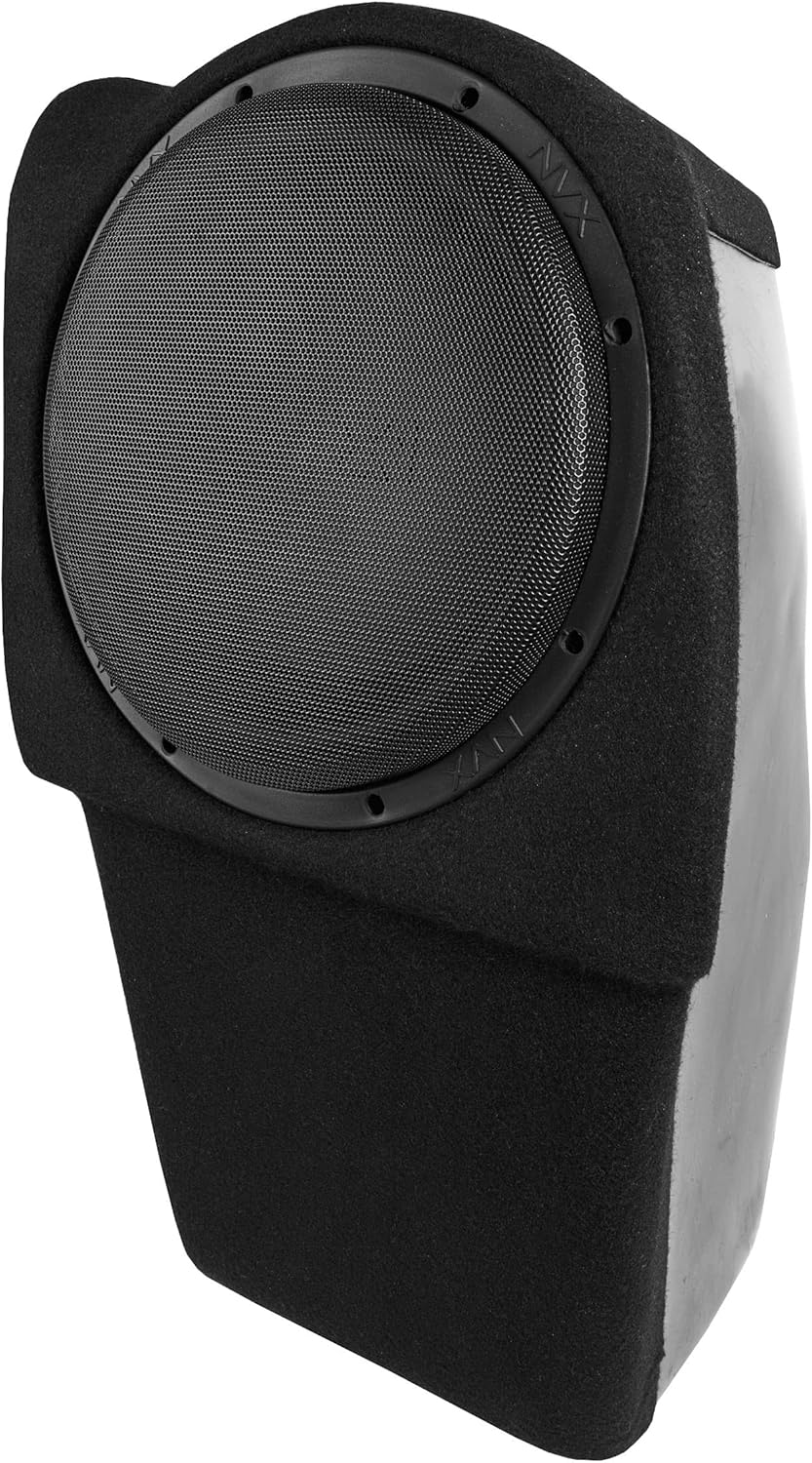 NVX BE-TSLAY-G1D Boost 10" Subwoofer Box Made for Tesla Model Y 2020-Up Aftermarket Subwoofer Box Upgrade
