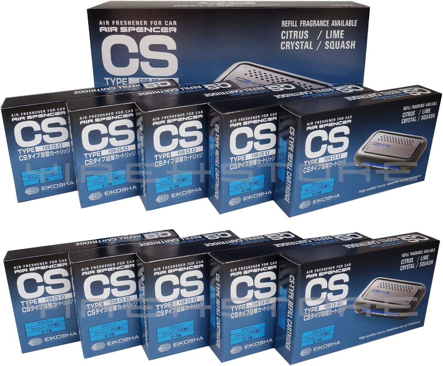 CSX3 CSX3 Refill 10 Packs Wholesale Squash Air Spenser