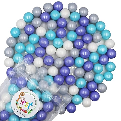 FirstChoiceCandy Bolas de goma grandes de 1 pulgada, bolas de goma grandes de una pulgada de todos los sabores (2 libras (paquete de 1), mezcla de