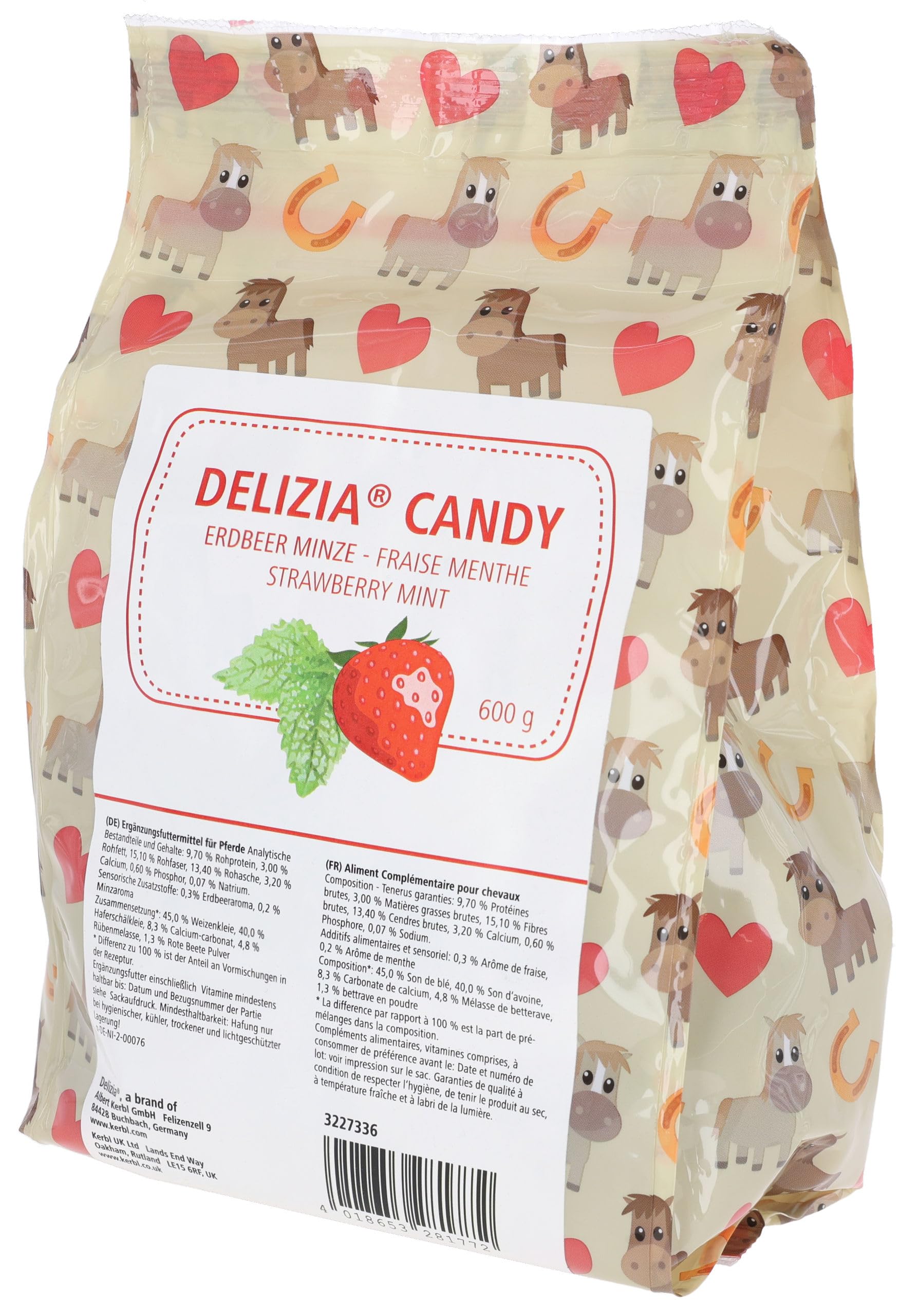 Delizia Candy fragola/menta 600 g