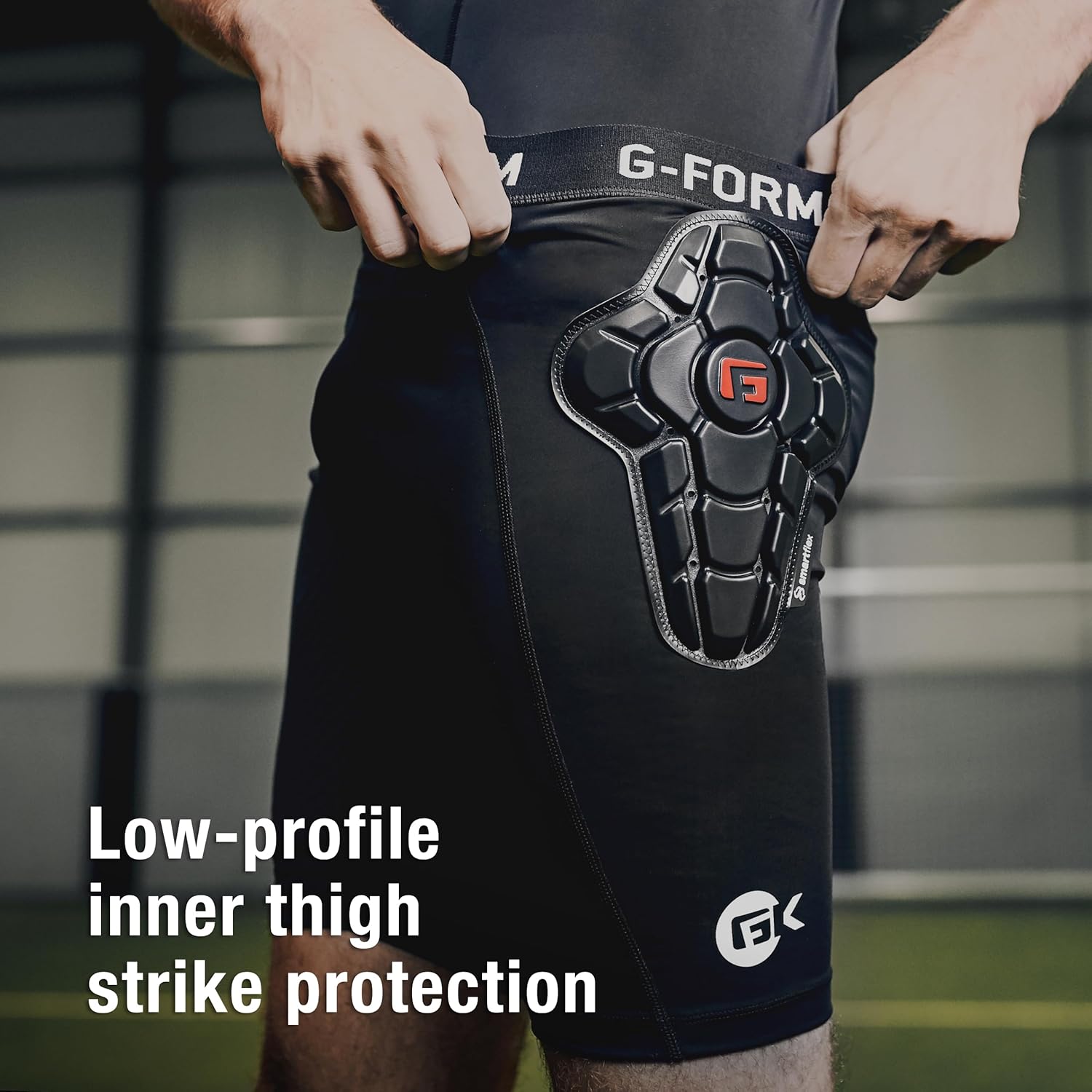 G-Form Goalkeeper Impact Shorts - Protective Sports Gear for Soccer - Form-Fitting Shorts with Padding - Machine-Washable