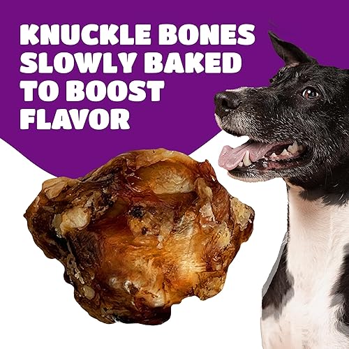 Miniatura 3 de Lively Tails Huesos de perro para masticadores agresivos, rodilleras para perros, huesos de perro para perros grandes, huesos de perro para perros