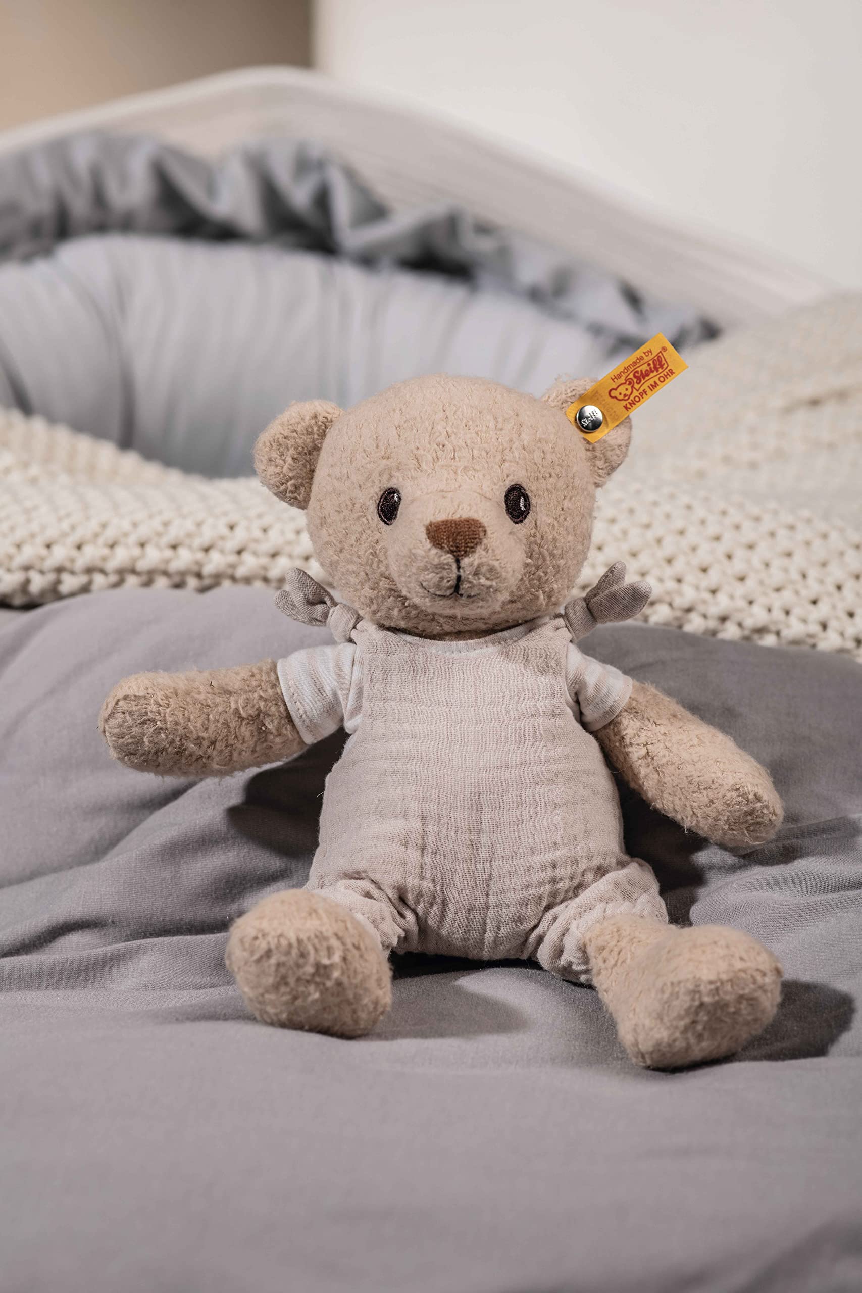 Steiff pluche teddybeer geboorte, beige - 32 cm knuffelbeer