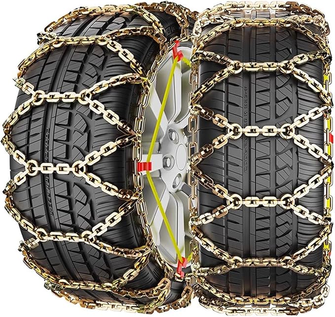 Snow Tire Chains 2 pcs Car Tire Antiskid Ties Snow Chains Car Tire Wheel Antiskid Tire Chain