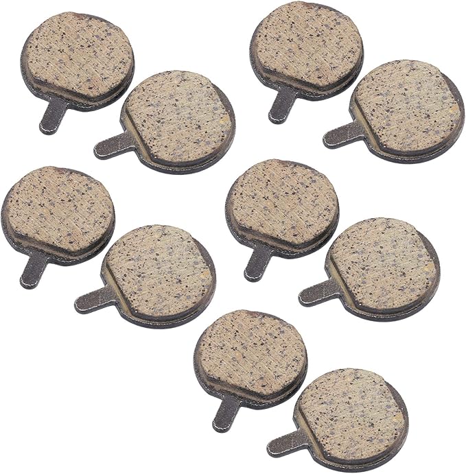 Demeras 5 Pairs Bike Brake Pads, Bicycle Bike Disc Scooter