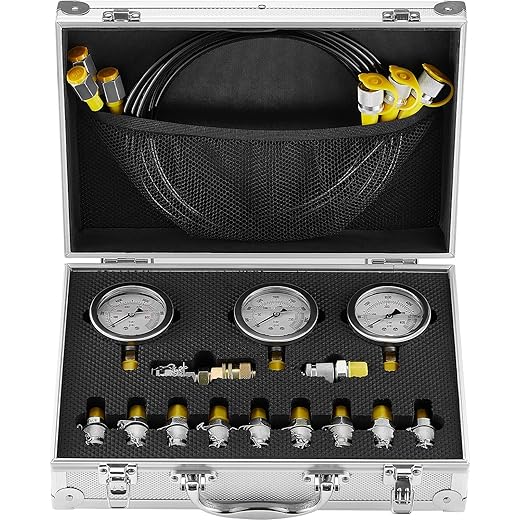 VEVOR Hydraulic Test Kit 250/400/600bar