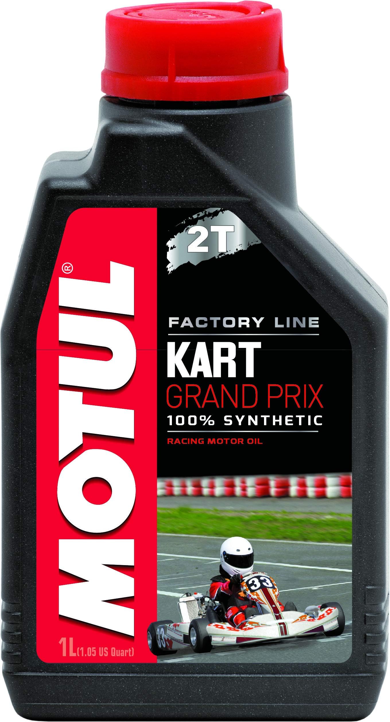 105884-CS Kart Grand Prix Synthetic 2T Oil(1 L), 1 l, 4 Pack
