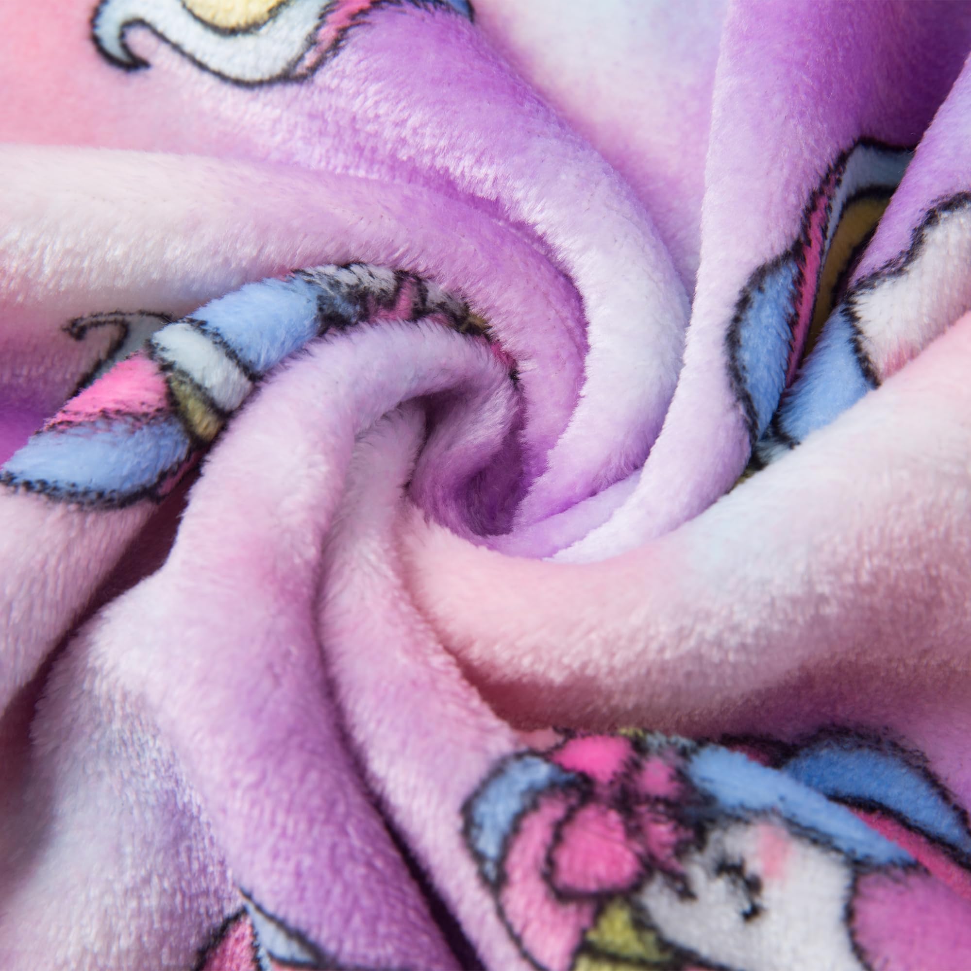 Bademantel Kapuze Kinder Morgenmantel Flanell Nachtwäsche Robe Frottee Lange Ärmel Weiche Schlafoveralls Bademantel Pyjama Taillengürtel Netter Tier Muster für Mädchen Junge Alter 1-7 Jahre