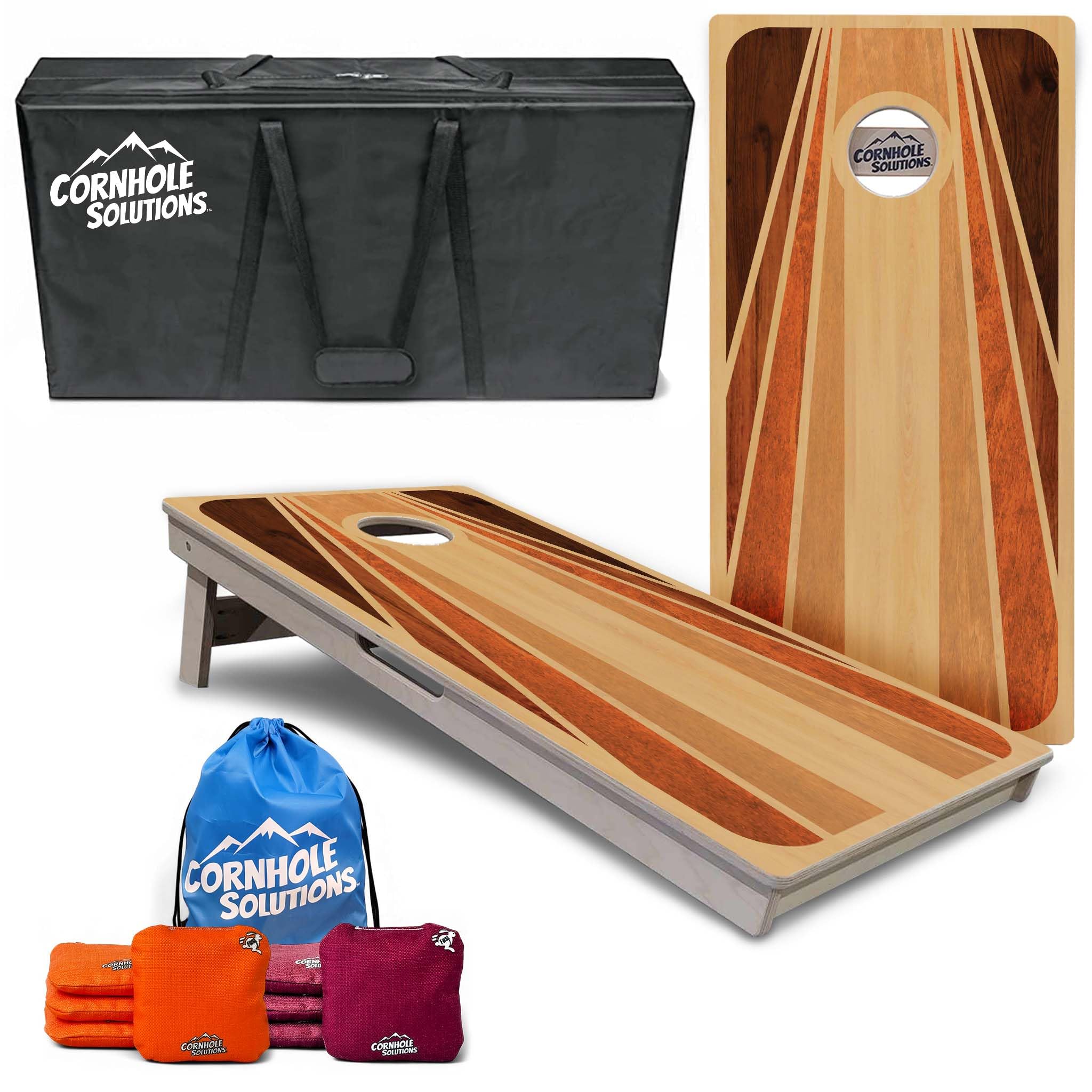 Cornhole Solutions Tournament Cornhole Bundle - Regulation 2'x4' Set 3/4