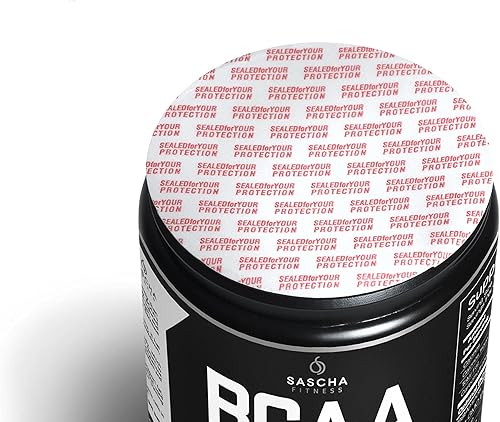 Miniatura 6 de Sascha Fitness BCAA 411  Glutamina HMB L-Carnitina HICA - Mezcla de polvo potente e instantánea con aminoácidos de cadena ramificada BCAA para pre