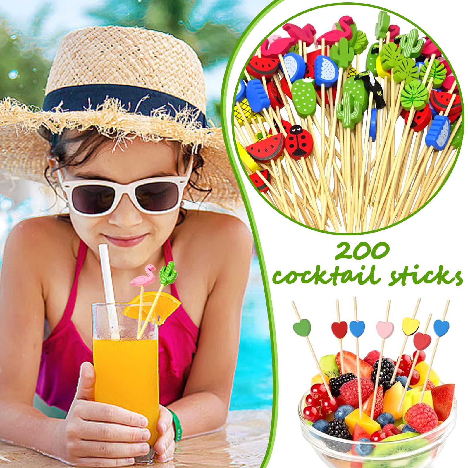 Cocktailspiesen, cocktailsticks, 12 cm, fingerfood, spiesen, tandenstokers, flamingo, cocktailprikkers voor bar, carnaval, feest en verjaardagsfeest, fruitspies, cocktaildecoratie, 100 stuks Cocktailspiesen, cocktailsticks, 12 cm, fingerfood, spiesen, tandenstokers, flamingo, cocktailprikkers voor bar, carnaval, feest en verjaardagsfeest, fruitspies, cocktaildecoratie, 100 stuks