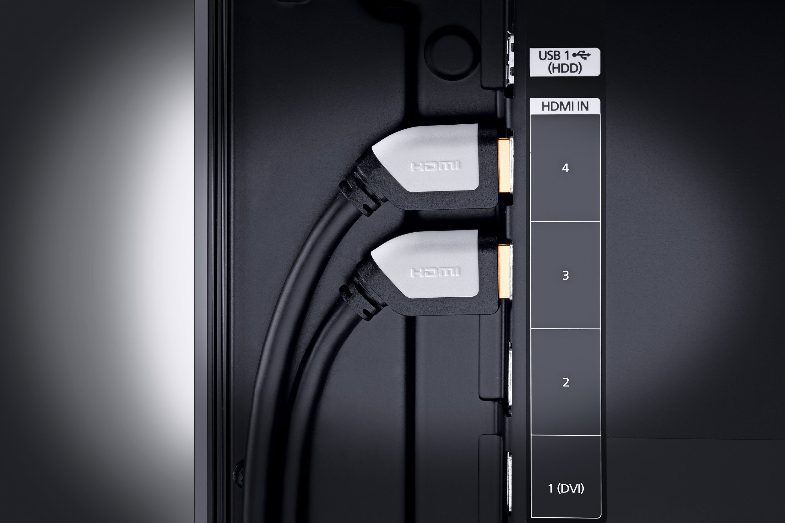 Oehlbach Shape Magic HDMI-Kabel - High-Speed HDMI 2.0b mit Ethernet-Kanal - Übertragung von UltraHD, 4K, 3D, HDR mit 18 Gbits – schwarz 2,20meter