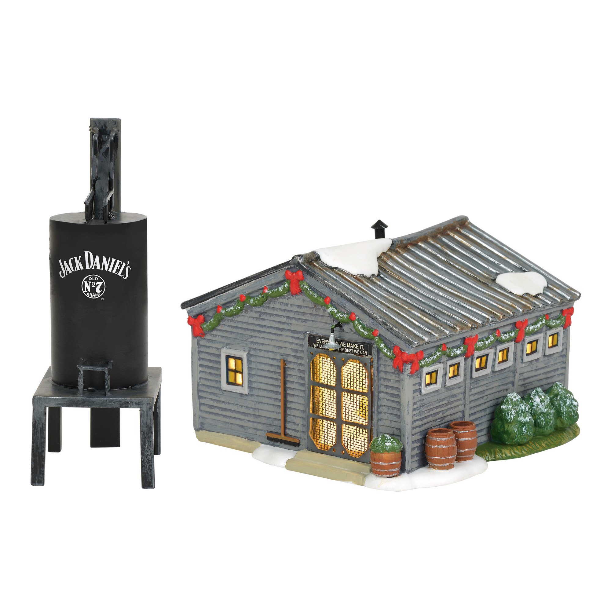Department56 Department 56 Charcoal Grinding Building Zinc Alloy Home Decor