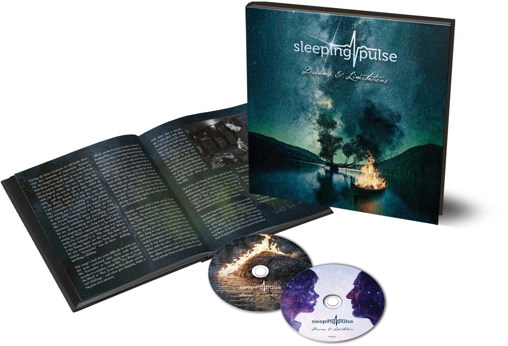 DREAMS & LIMITATIONS (2CD HARDCOVER BOOK 18 X 18CM, 48 PAGES)