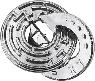 Attractive Metal Maze Ring - Thinking and Exciting Game - Puzzle Game