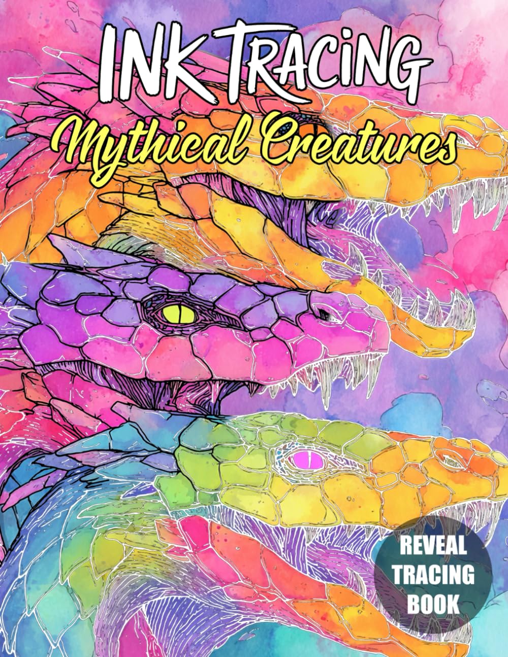 Ink Tracing Mythical Creatures: A Captivating Tracing Book Featuring Dragons, Unicorns, Mermaids, and Other Legendary Beings to Spark Imagination, Relaxation, and Creative Joy