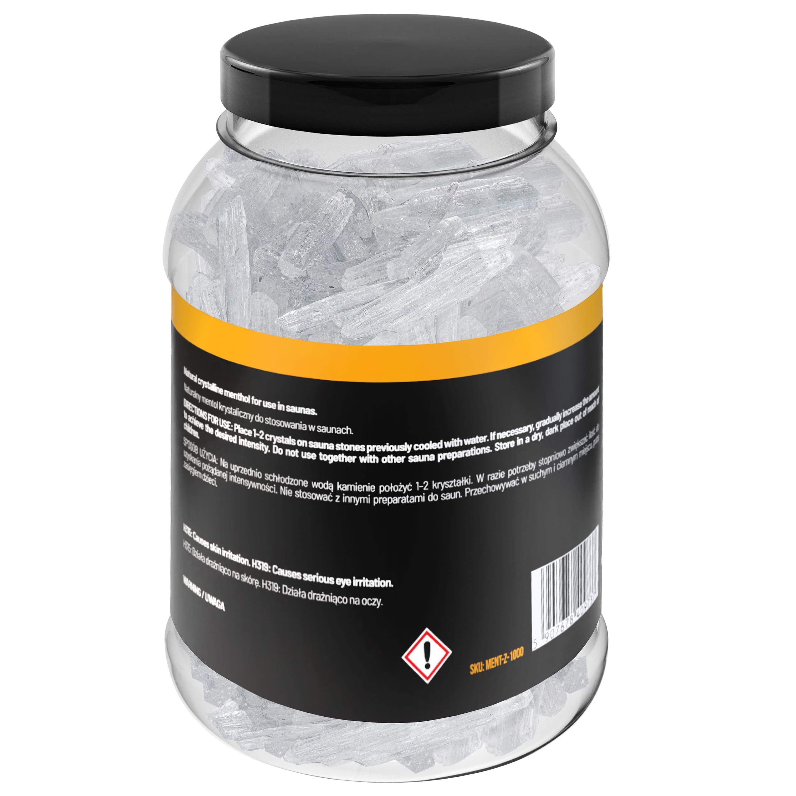 Bilovit Cristaux de menthol 1000 g 100% menthol cristallin pour sauna