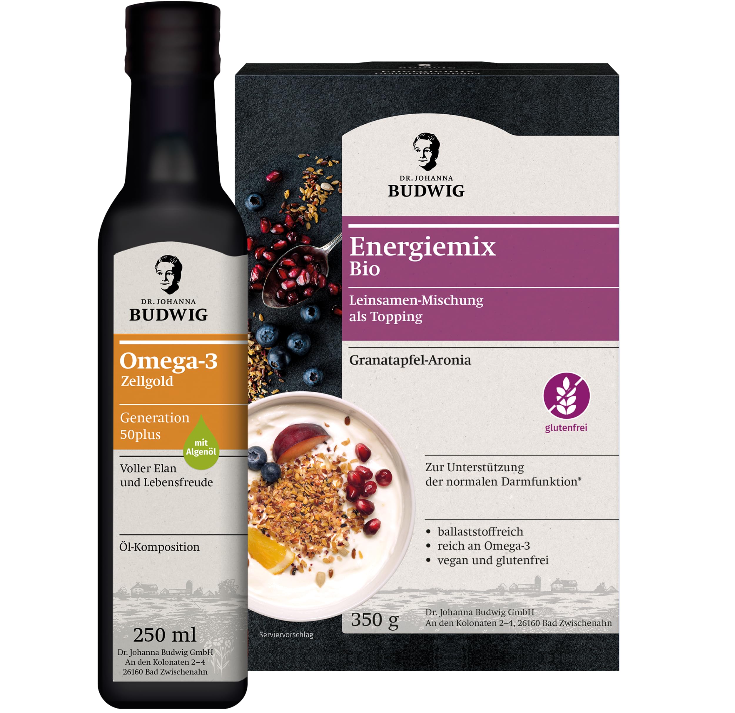 Dr. Budwig Kennenlern-Paket für die Generation 50plus
